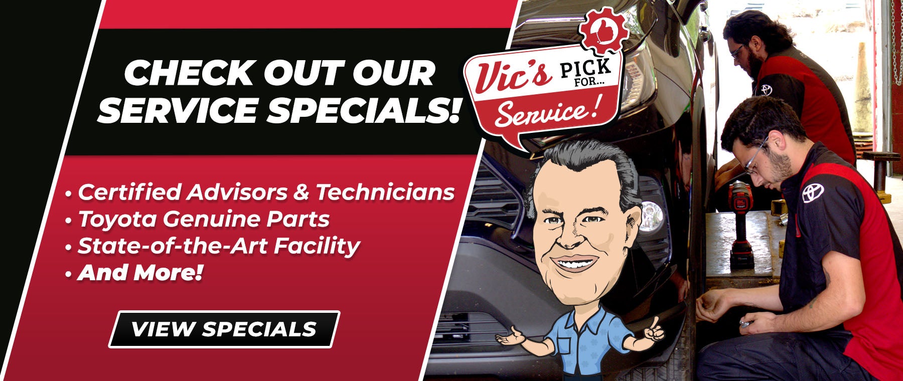 Service Specials at Vic Vaughan Toyota