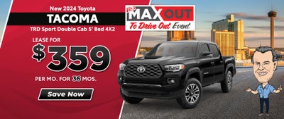 New 2024 Toyota Tacoma Double Cab 5'Bed TRD Sport 4X2